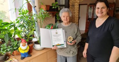 Békás legidősebb hölgy tagja Magyarország legszebb konyhakertje országos díjat nyert!