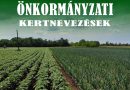 Önkormányzati kertek nevezése