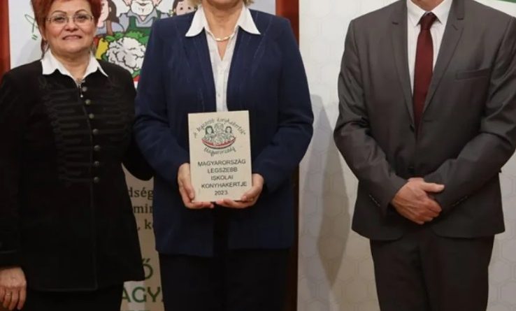 Békéscsaba – Országos versenyen díjazták egy békéscsabai iskolakert példás gondozóit