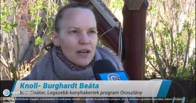 Oroszlány – Várják a kertnek nevezését